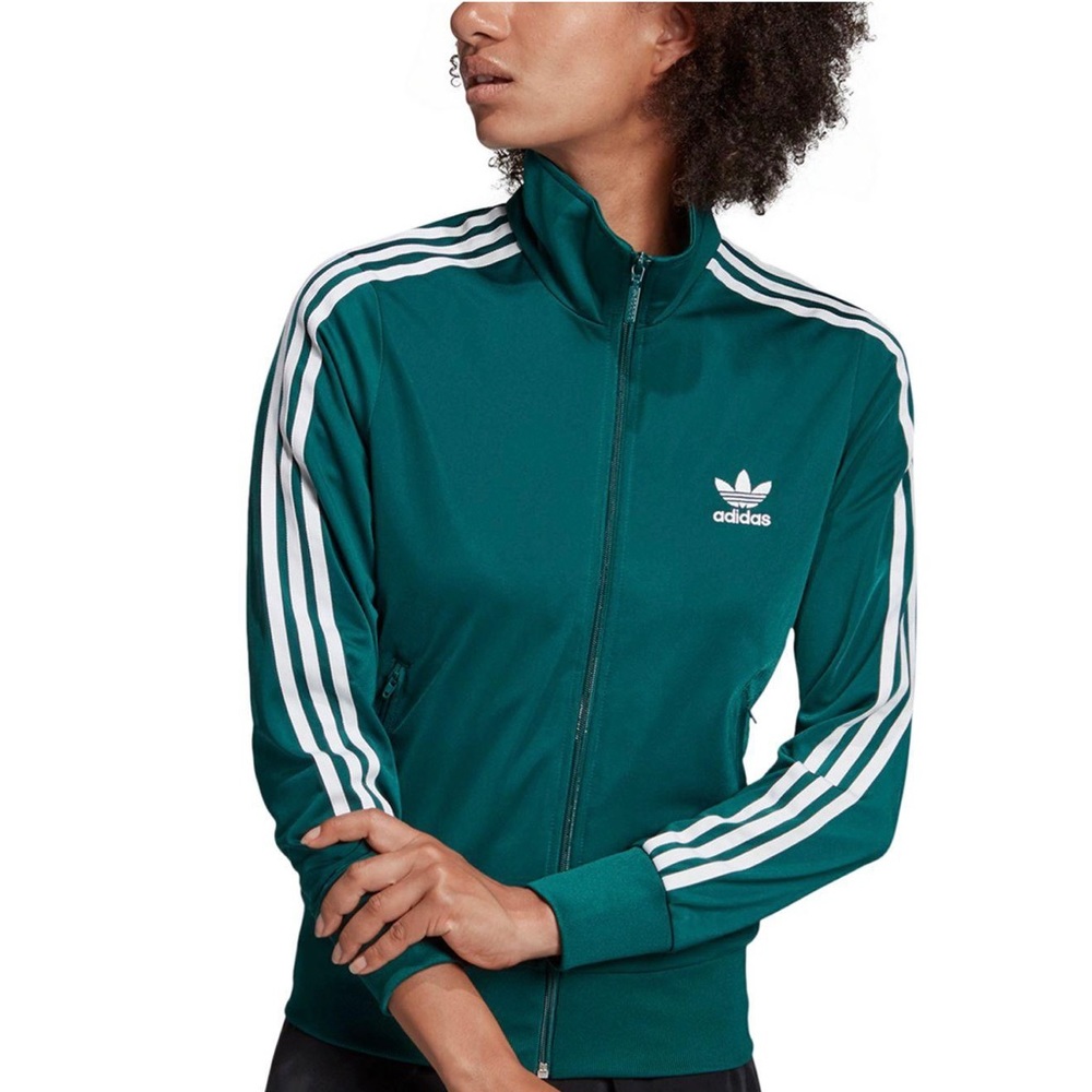 Adidas Firebird Track Jacket Noble Green NWT